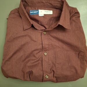 Old Navy Men's Brown Shirt